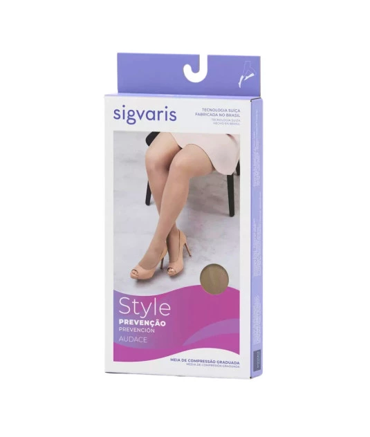 Meia de Compressão 7/8 Sigvaris Audace 15-20 mmHg