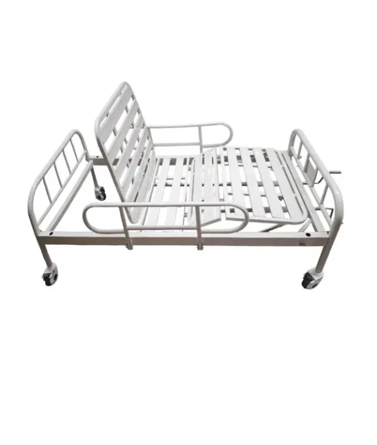 Cama Fawler Hospitalar 2 Manivelas Supermedy + Colchão Hospitalar Impermeável D28 1,88 x 0,88m p/ Cama Fawler Altura 1