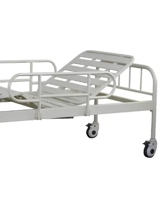 Cama Fawler Hospitalar 2 Manivelas Supermedy + Colchão Hospitalar Impermeável D28 1,88 x 0,88m p/ Cama Fawler Altura 1