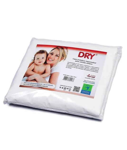 Capa para Colchão Dry 100% PVC Vapt Vupt Solteiro 88 x 1,88 x 20 cm