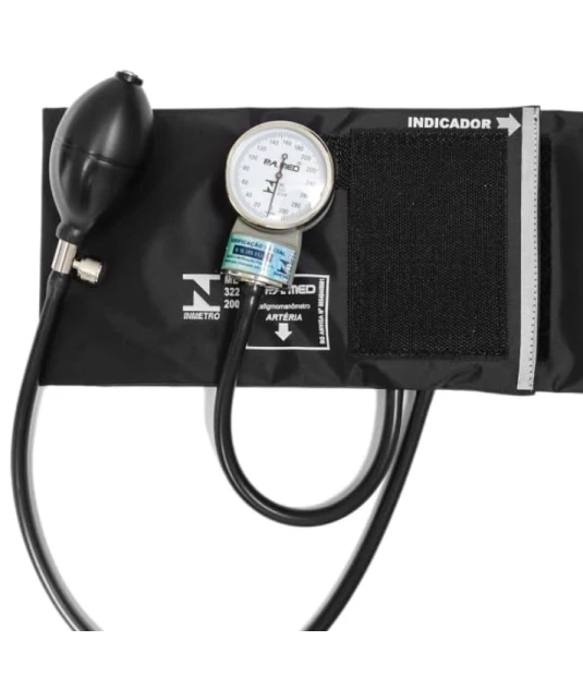 Kit Acadêmico com Bolsa Ergonômica Preta Pa. Med + E-book