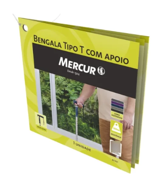 Bengala Tipo T BC 1700 Grafite Escuro Mercur