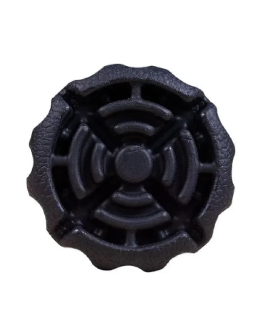 Ponteira Articulada para Muleta Canadense BC1535 Preto 