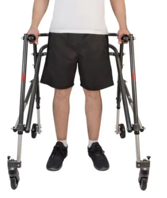 Andador Posterior De Alumínio Com 4 Rodas G - Mercur
