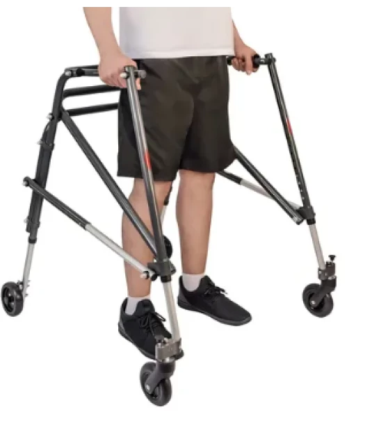 Andador Posterior De Alumínio Com 4 Rodas G - Mercur
