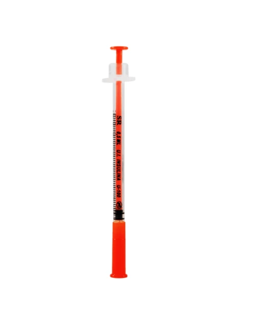 Seringa Descartável Ultra Fine U-50 AG 8x0,30mm Unidade SR 