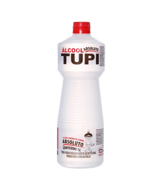 Álcool Tupi 99% Absoluto 1 Litro