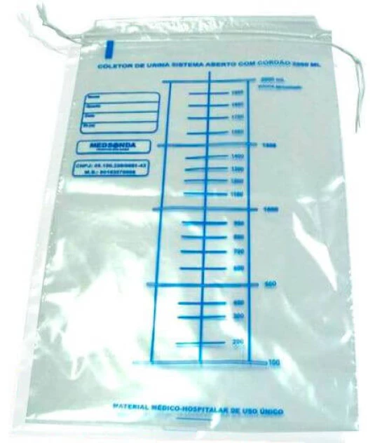 Coletor de Urina com Barbante 2000 ml Unidade