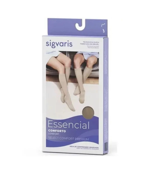 Meia de Compressão 7/8 Sigvaris Select Comfort 20-30 mmHg