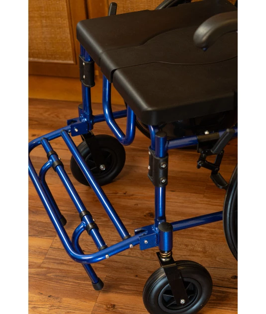 Cadeira de Banho D70 em Alumínio até 200 kg Assento 51cm - Dellamed