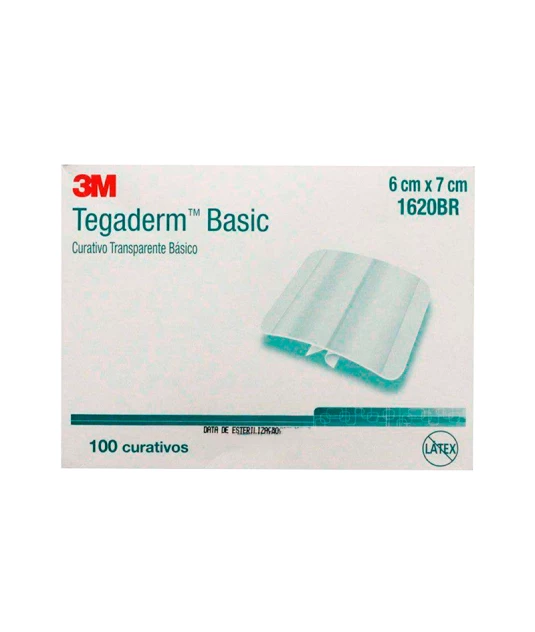Tegaderm 06x07cm 1624w 