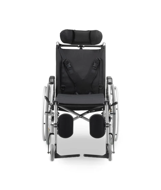 Cadeira de Rodas Tetra Reclinável com Encosto e Cinto até 130 Kg D700 - Dellamed