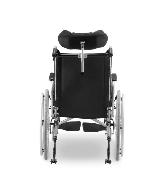 Cadeira de Rodas Tetra Reclinável com Encosto e Cinto até 130 Kg D700 - Dellamed