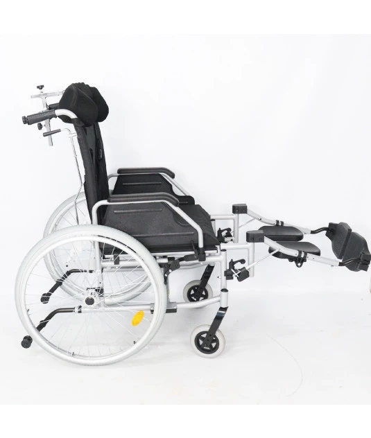 Cadeira de Rodas Tetra Reclinável com Encosto e Cinto até 130 Kg D700 - Dellamed