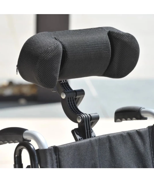 Cadeira De Rodas Motorizada Dobrável D800 + Apoio de Cabeça Dellamed 