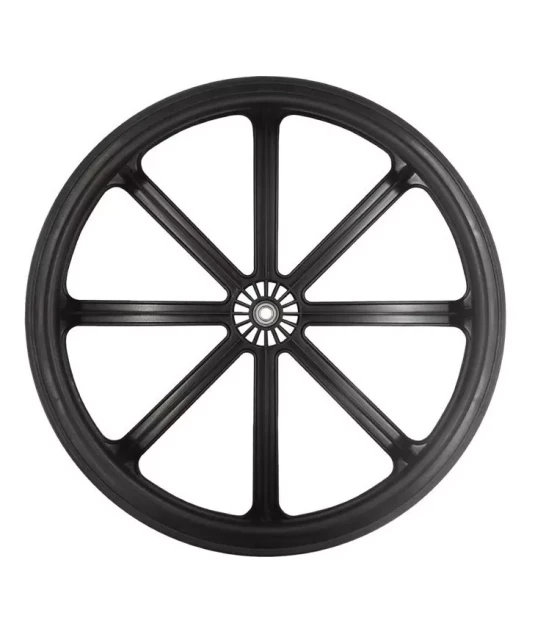Roda Universal Aro 24 sem rolamento para Cadeiras de Rodas