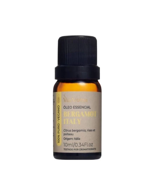 Kit Óleos Essenciais 10ml Via Aroma - Bergamot Italy/Eucaliptus Globulus/Lavanda
