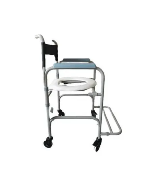 Cadeira de Banho Higiênica Dobrável D30 (100kg) Dellamed