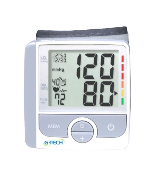 Aparelho Medidor de Pressão Arterial Digital de Pulso G-Tech GP300