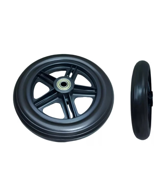 Roda Universal Aro 6 com Rolamento para Cadeiras de Rodas