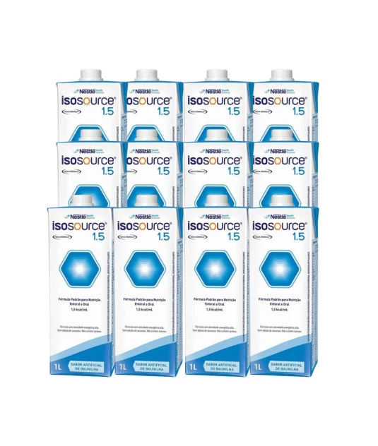 Isosource 1.5 1000ml Kit 12und Nestle & E-book