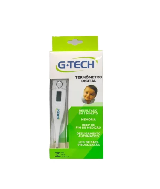 Termometro Digital Branco TH1027 G-Tech