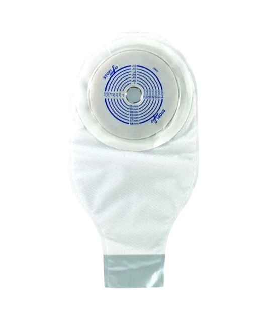 Bolsa de Colostomia Drenável Recortável Transparente 19-64mm Kit 10und Convatec 