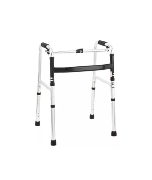 Andador Alumínio Pro150 130kg Articulado Prata Procirurgica