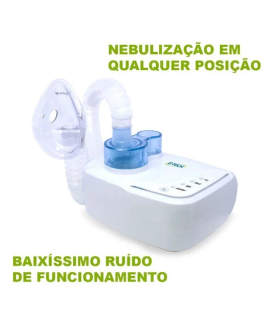 Inalador e Nebulizador Ultrassônico Ultraneb Desk 2 Branco Bivolt G-Tech 