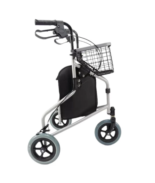Andador Inspire Mobil Saude 3 Rodas e Bolso MBRLA42012