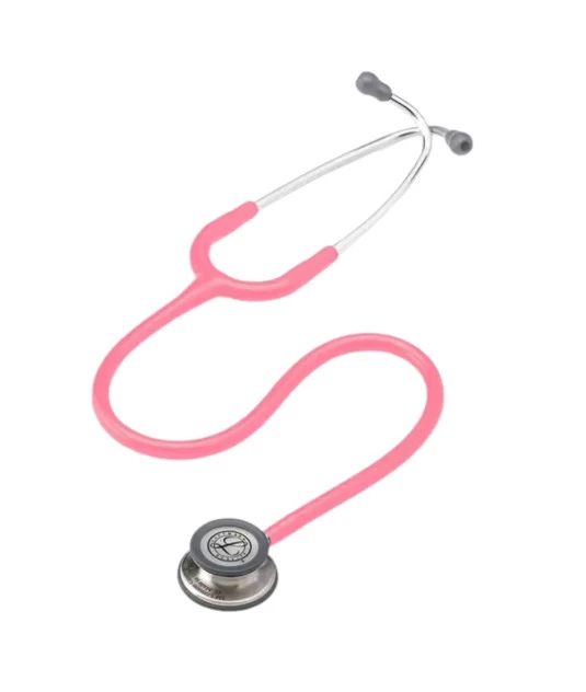 Estetoscópio Littmann Classic III Adulto Rosa Pérola