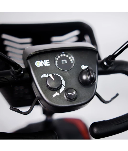 Cadeira de Rodas Motorizada Scooter Elétrica Dobrável até 136kg