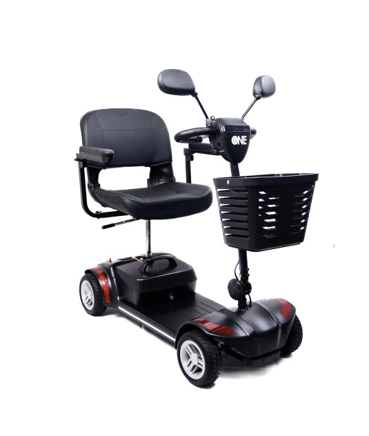 Cadeira de Rodas Motorizada Scooter Elétrica Dobrável até 136kg