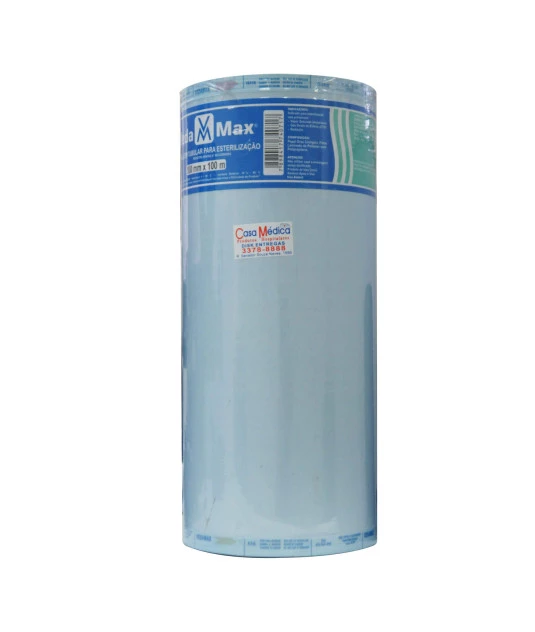 Embalagem Tubular para Esterilização 150mm x 100m