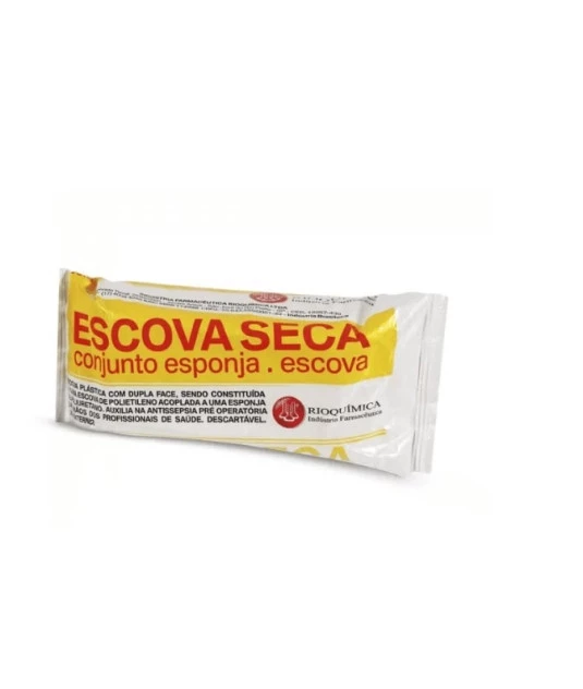 Escova seca steril Rioquimica