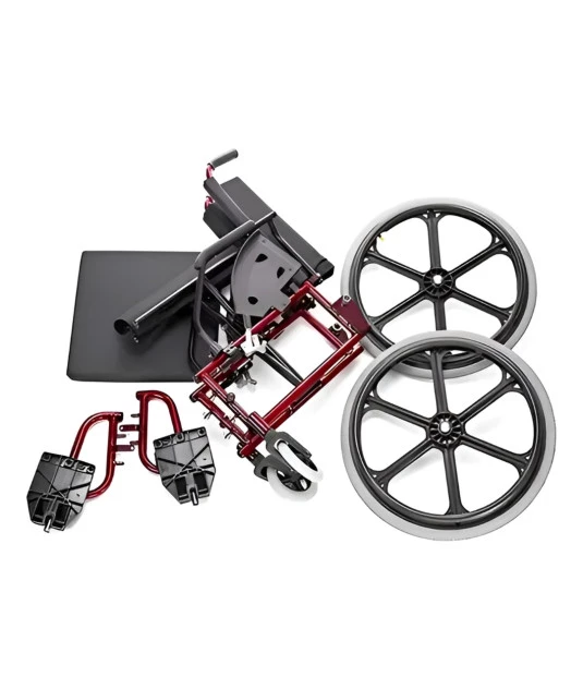 Cadeira de Rodas Elite Obeso Pés Escamoteáveis 52cm Prolife