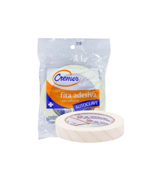 Fita para Autoclave Rolo de 19mmx30m Cremer