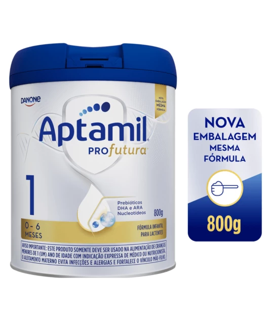 Aptamil 1 Profutura 800g Danone - 4 Unidades & E-book
