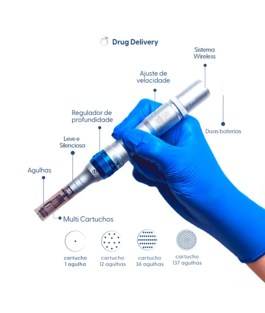 Smart Derma Pen - Microagulhamento - Smart GT