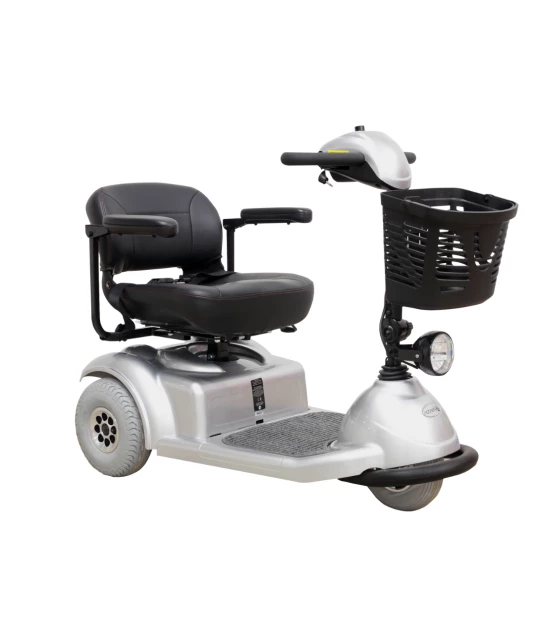 Cadeira de Rodas Motorizada Scooter Elétrica Mirage SX Prata - Freedom