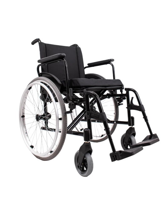 Cadeira de Rodas Alumínio Ortomobil MA3 SLIM Dobrável em X