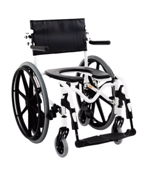 Cadeira de Banho Higiênica H1 Aço Reforçado 46cm Ortobras