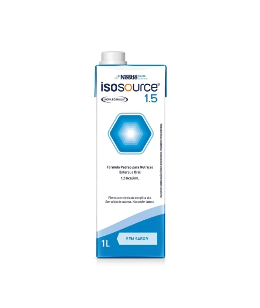 Isosource 1.5 1000ml Kit 24und Sem Sabor Nestle & E-book
