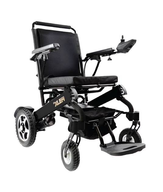 Cadeira de Rodas Motorizada Dobrável Felix E com Bateria de Lítio e Joystick – Suporta até 135kg