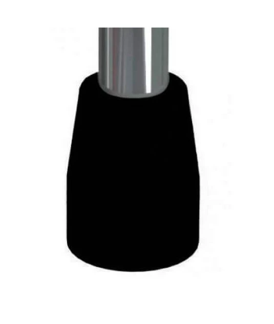 Ponteira De Borracha Andador Preta