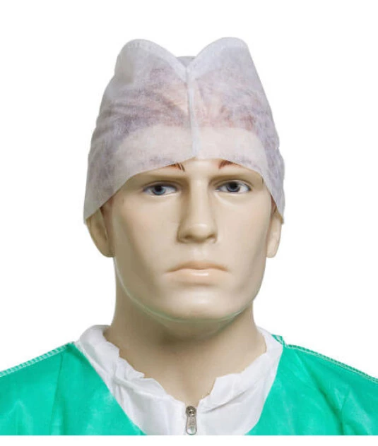 Gorro Cirúrgico Descartável com Tiras 100 Unidades