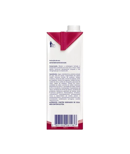 Isosource Soya 1.2kcal 1000ml Nestle 