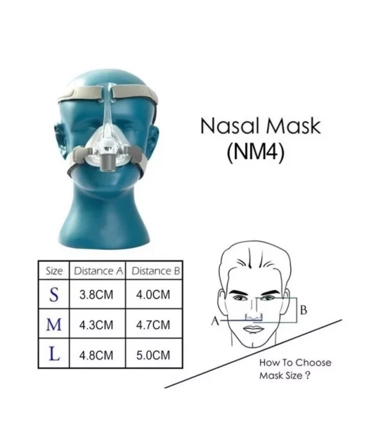 Máscara Nasal Para Cpap E Bipap Ivolve N4 