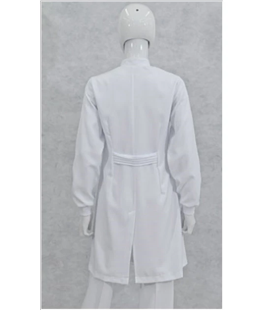 Jaleco Feminino Gabardine Botões Cobertos Gola Padre PP Aspen (