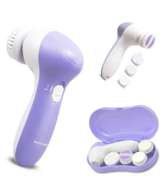 Massageador Facial Kit Spa HC 180 Lilás Multilaser